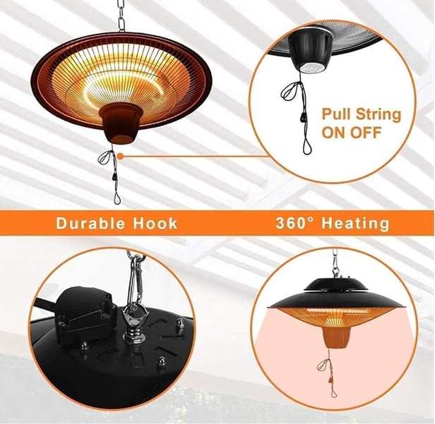 IP65 waterproof electric heater